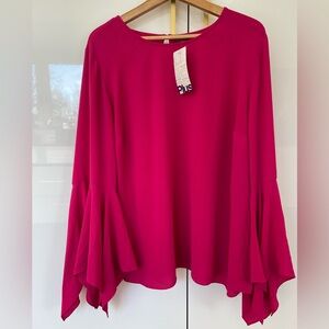 Vince Camuto bell sleeve blouse